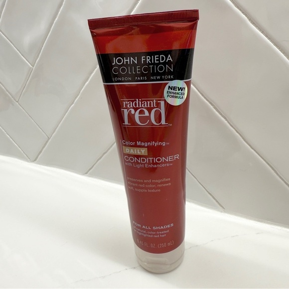 john frieda Other - John Frieda Radiant Red Conditioner for Color Treated Hair 8.3 oz Red Hair NEW